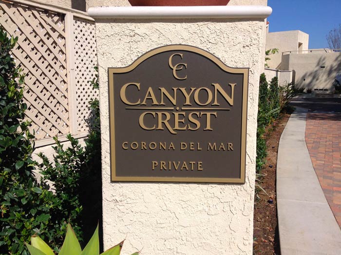 Canyon Crest Community in Corona Del Mar, California