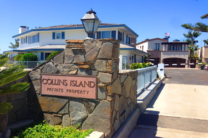 Collins Island Community in Newport Beach, California