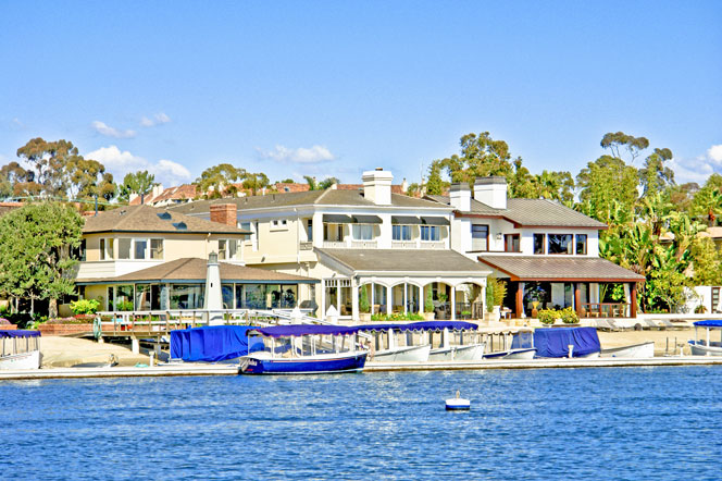 Newport Beach Bay Front Homes In Newport Beach, California